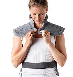 pure relief weighted neck and shoulder wrap