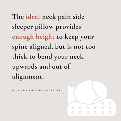 how to choose the best orthopedic side sleeper pillow