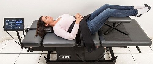Spine decompression table