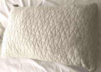 coop home goods memory foam pillow review
