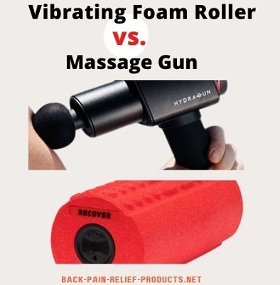 vibrating foam roller vs massage gun