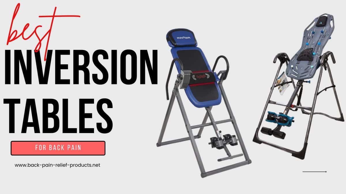 best inversion tables for back pain