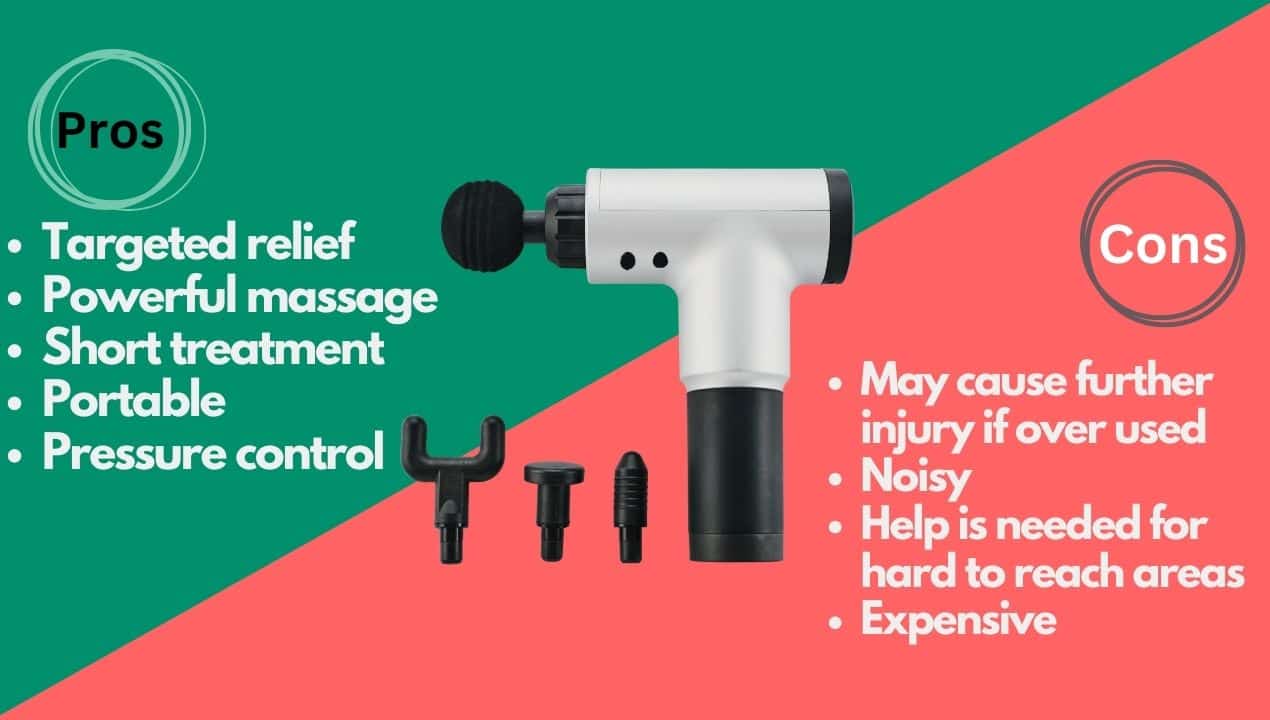 massage guns pros and cons