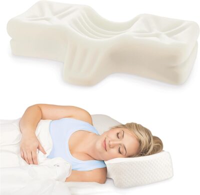 resiliant cervical pillow with 5-year warranty