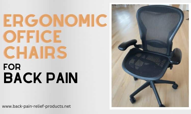 ergonomic office chairs for back pain and sciatica