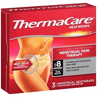 best stick on heating pad for cramps - ThermaCare HeatWraps - up o 8 hours of continuous relief