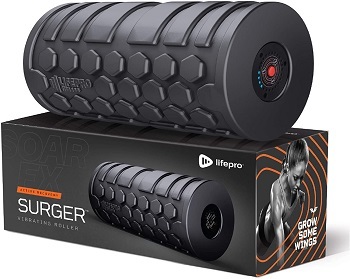 trigger point vibrating foam roller - Lifepro 4-Speed Vibrating Massage Ball - with 4 intensity settings and lifetime warranty