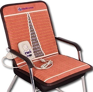 medicrystal mat can be used on any surface including a chair