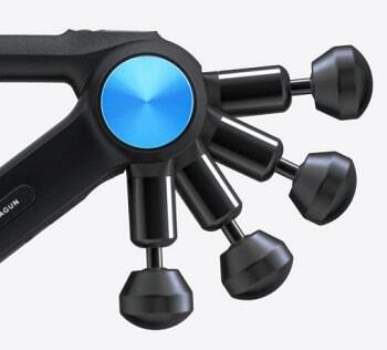 Theragun Pro rotating arm and multi-grip