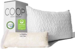 best orthopedic pillow for side sleepers - Coop Home Goods memory foam pillow - hypo-allergenic shredded memory foam filling and adjustable height