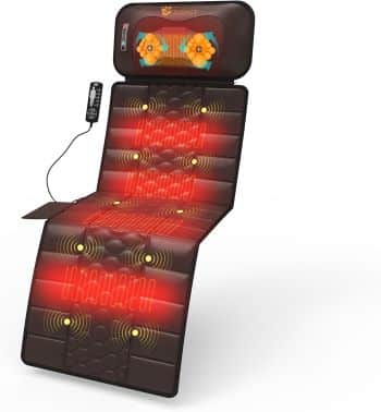 highly adjusable electric massage mat - DOPICT massage mat - size 66" x 20" with 30-minute running time