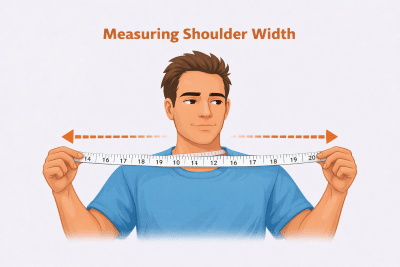 measuring hould width animation