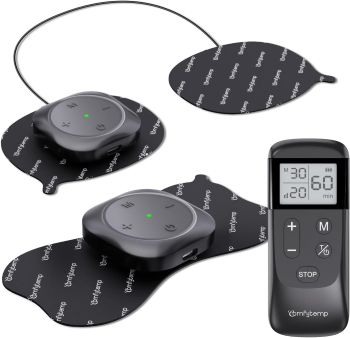 comfytemp wileless tens unit - lightweight, app controlld, 30 modes