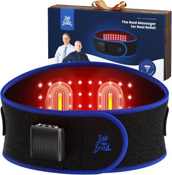 bob and brad cordless heating pad belt massager