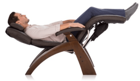 zero gravity feature of the Human Touch perfect chair