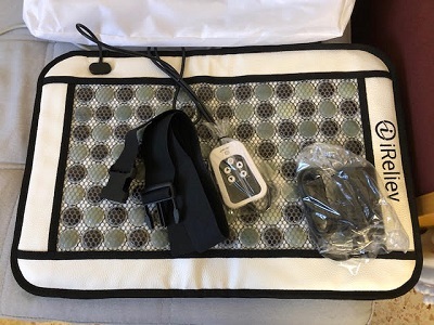 iReliev far infrared heating pad trial