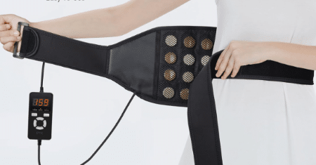 UTK vibrating heatng belt with jade stones