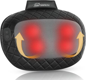 snailax shiatsu neck and back massager review