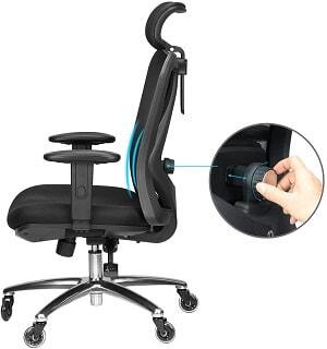 duramont ergonomic ofice chair to prevent lwer back pain