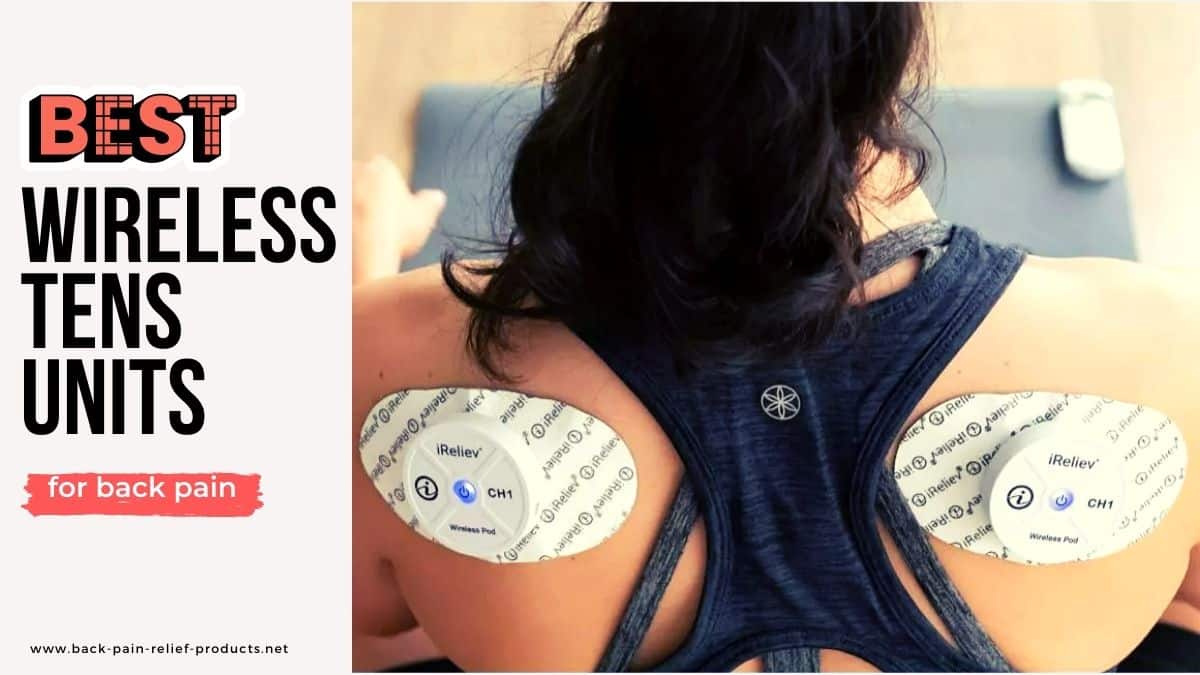 best wireless TENS units for back pain and smallest rechargeable tens units