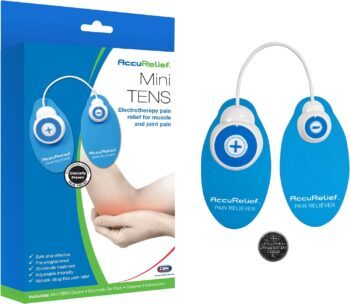 smallest wireless tens unit - AccuRelief Mini TENS Unit - size 6.6 x 1.3 x 0.4 inches
