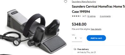 saunders cervical traction walmart