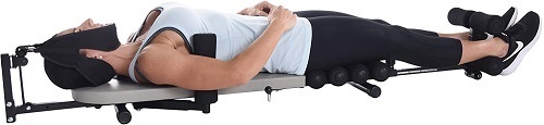 back decompression bench lumbar traction