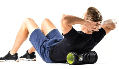 grid foam roller for muscle knots in back