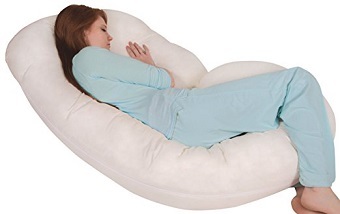 Leachco Snoogle Chic Extra Long Body Pillow 72 inch u-shaped body pillow for tall people
