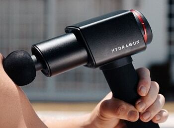 best massage gun for back pain and sciatica - Hydragun - 1200 - 3200 strokes per minute, 2.2 lbs.
