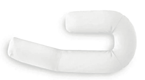best body pillow for side sleepers wtih back pain - Medcline Body Pillow - 50" x 22", Shredded memory foam, Velour cover