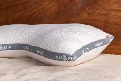 eli & elm side sleeper pillow best for shoulder pressure