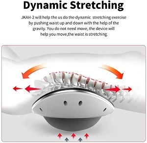 electric back stretcher with heat and massage