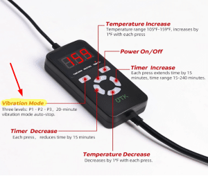 utk heating belt with massage